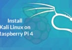 Install Kali Linux on Raspberry Pi 4