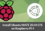 Install Ubuntu MATE 20.04 LTS on Raspberry Pi 4