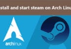 Install and start steam on Arch Linux