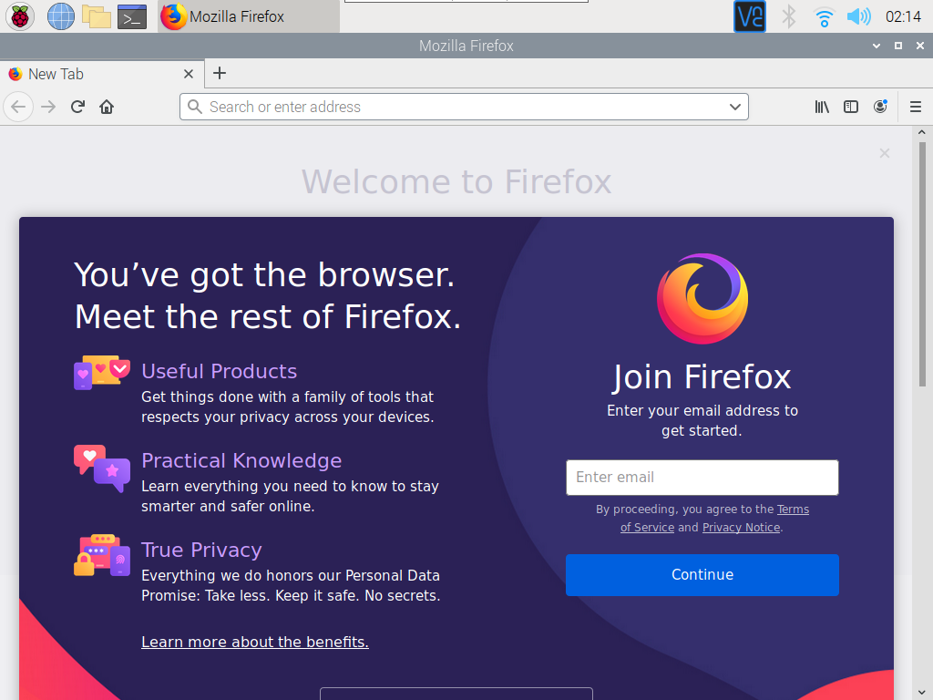 Install firefox on raspberry pi 4