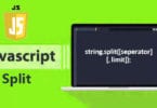 Javascript split