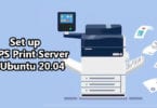 Set up CUPS Print Server in Ubuntu 20.04