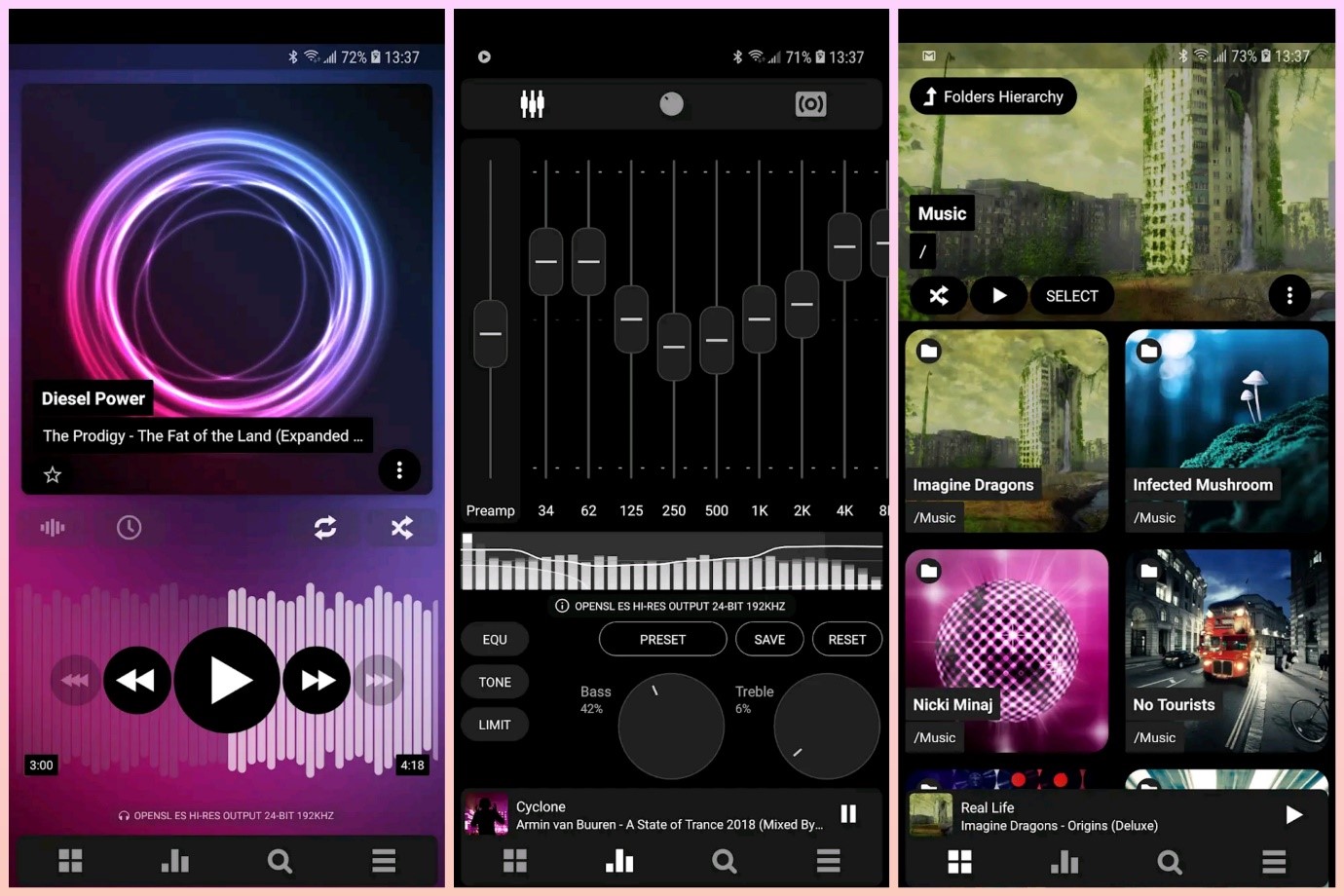 best hifi music player app for android