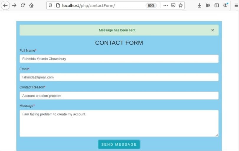 How To Build A Responsive Contact Form With PHP