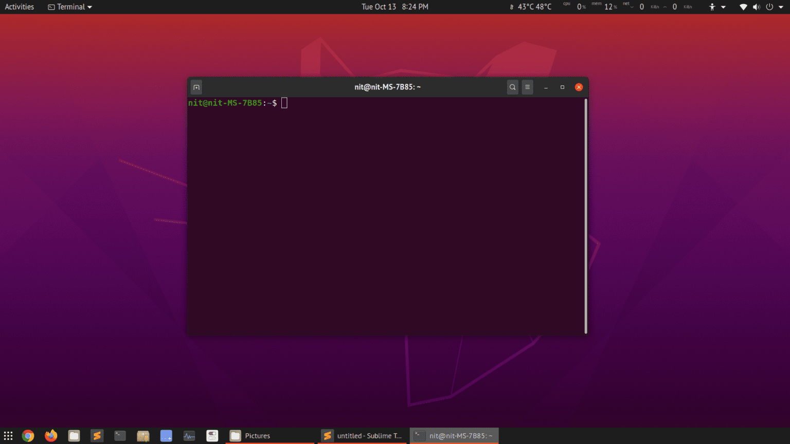 Create Two Panel Layout in GNOME with Dash to Panel