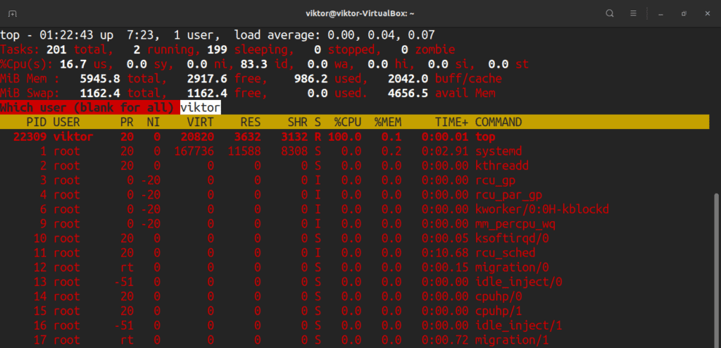 linux top プロセス指定 | linux top cpu使用率 – SEBEN