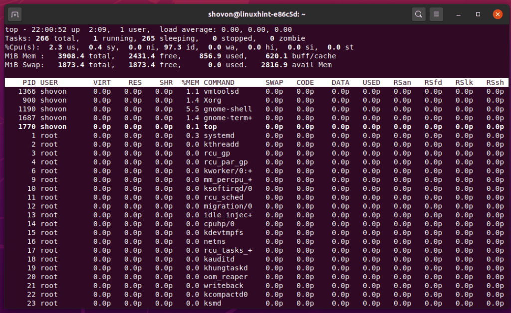 openzfs linux memory requirements