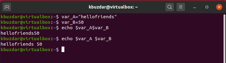 Bash Echo Result Into Variable Marlenektc