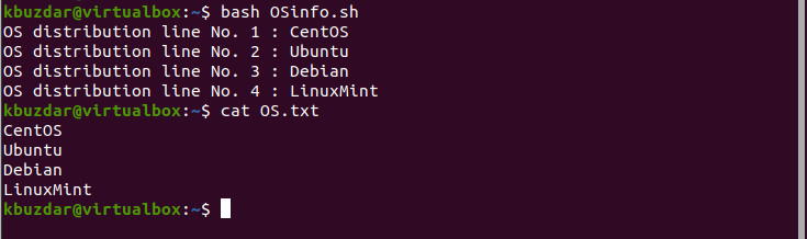 Bash While Read Line Linux Hint