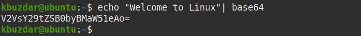 linux decode base64