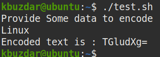 base64 encoding linux