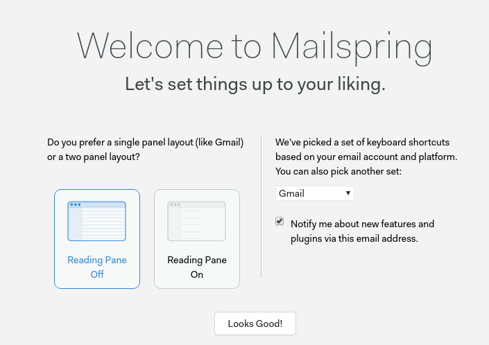 mailspring sign in
