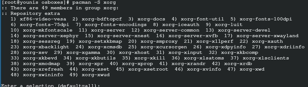 xorg