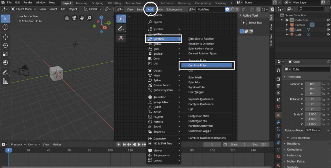 blender 3d animation nodes how to animate atributes