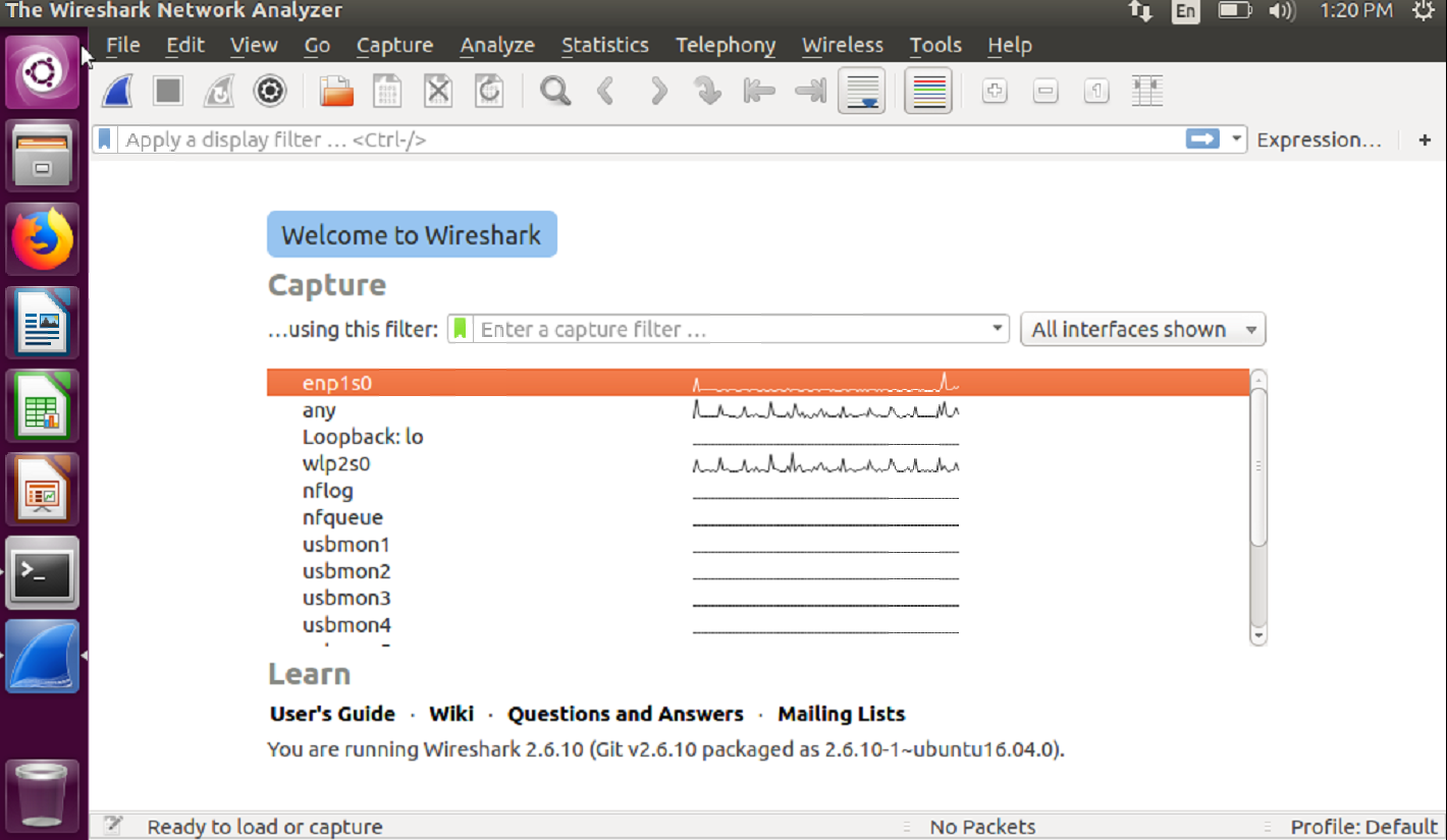 wireshark capture loopback windows 10