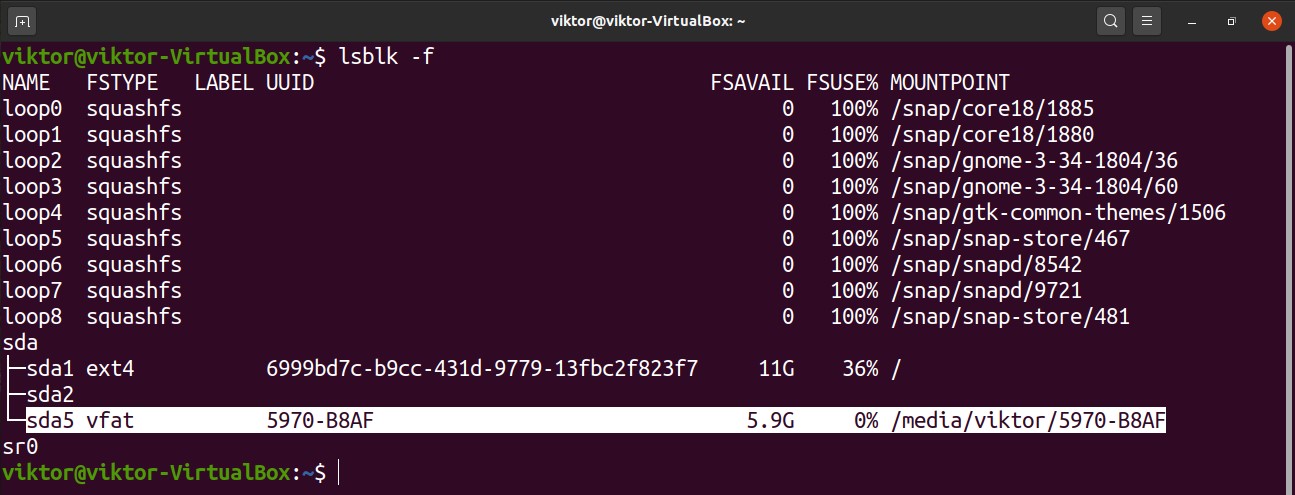 linux format partition ext4