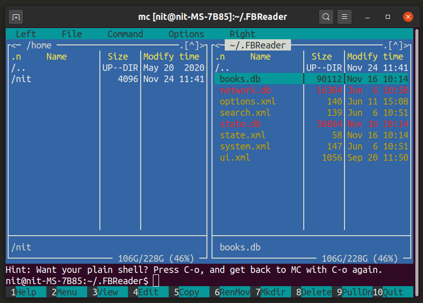 rename file linux