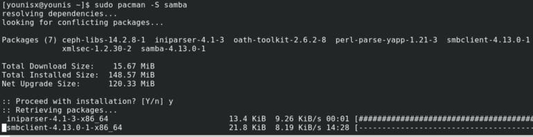 How To Install Samba On ArchLinux
