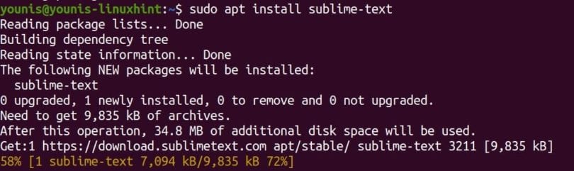 download sublime text ubuntu 20.04