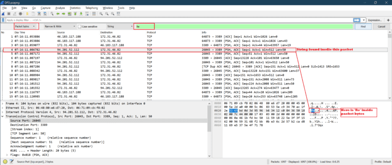 wireshark search for string in packet wireshark search for string in packet