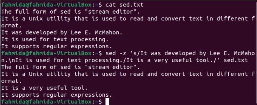 linux-sed-command-how-to-use-the-stream-editor