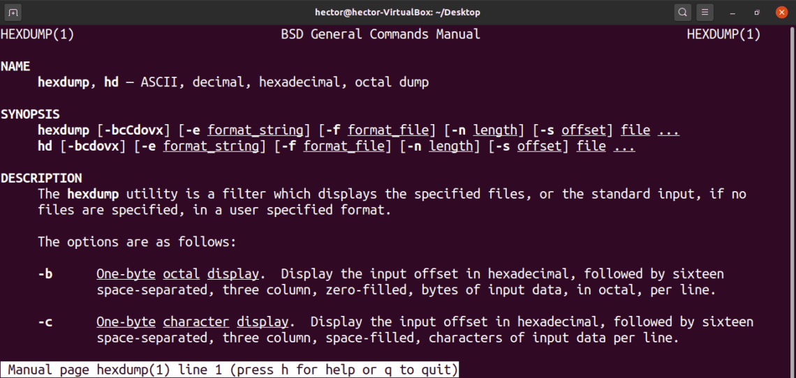 How to Use hexdump Command in Linux?