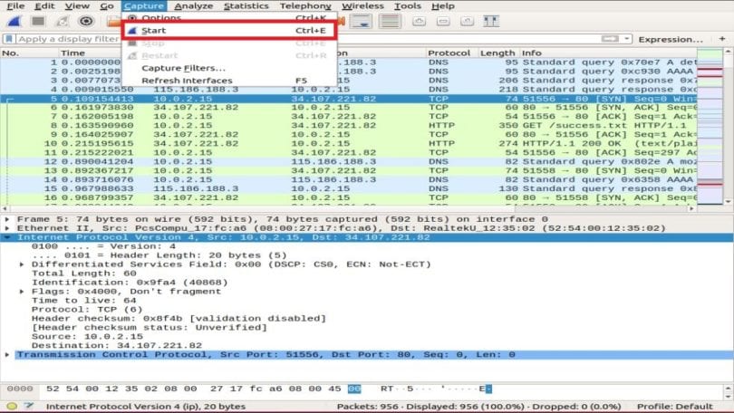 wireshark capture filter to specific top level domain