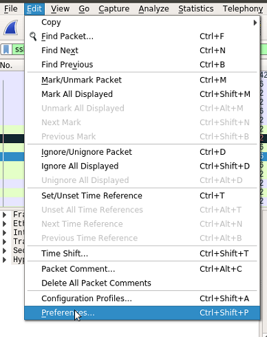 ubuntu wireshark decrypt ssl