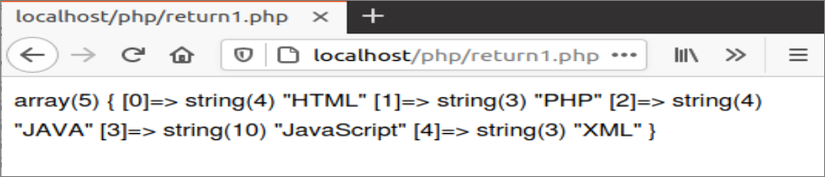 Return Multiple Values From The Function In PHP LaptrinhX