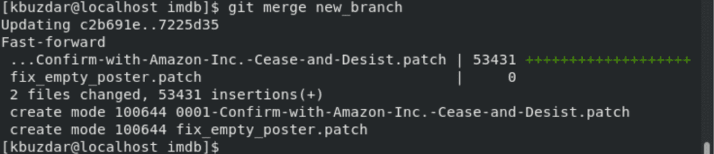 git merge master into branch command