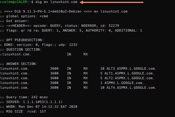 Linux dns не работает