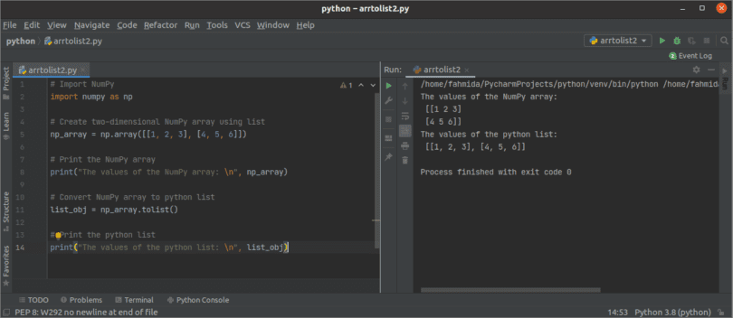 how-to-convert-python-numpy-array-to-python-list