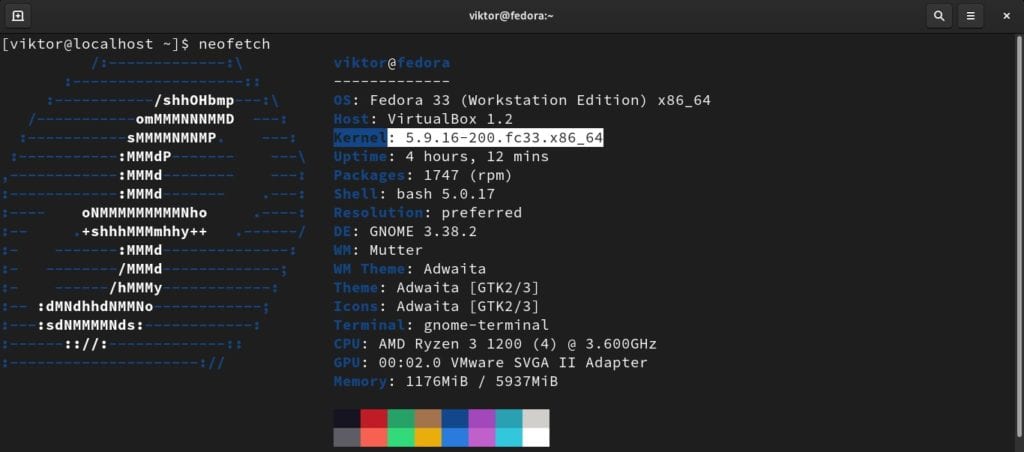 How To Check Version And Update Fedora Linux Kernel | DevsDay.ru