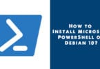 How to Install Microsoft PowerShell on Debian 10