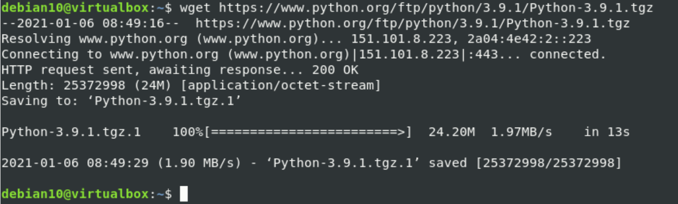 Install Python On Debian Nrabooster