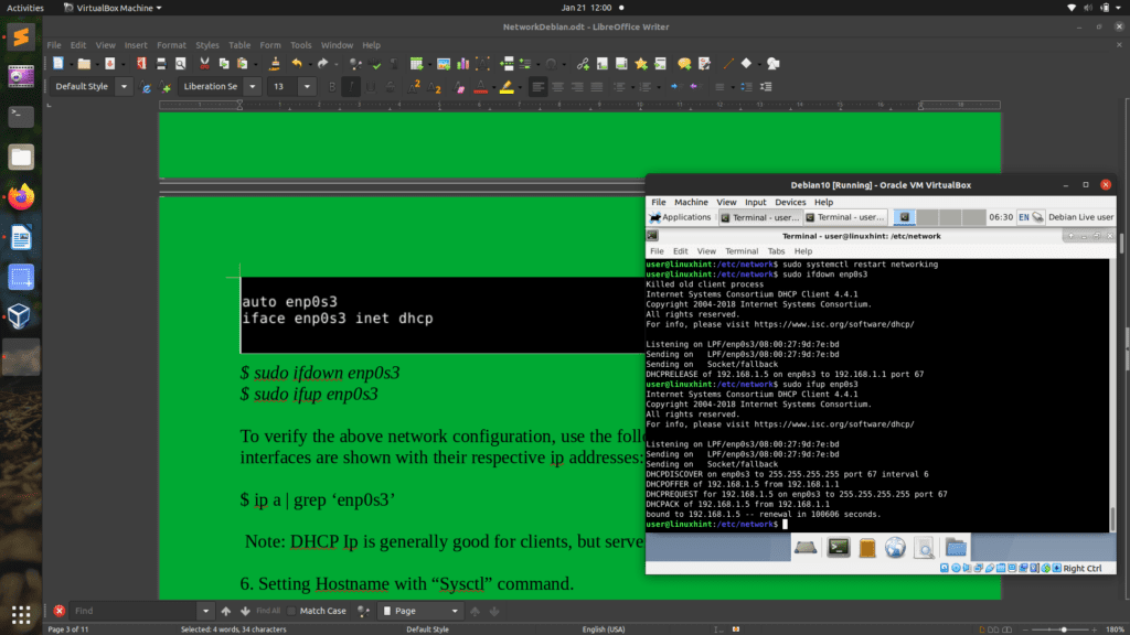 Advanced Network Configuration In Debian 10 Buster 