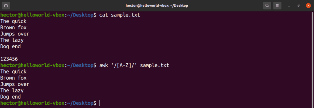 How to Use AWK on Linux