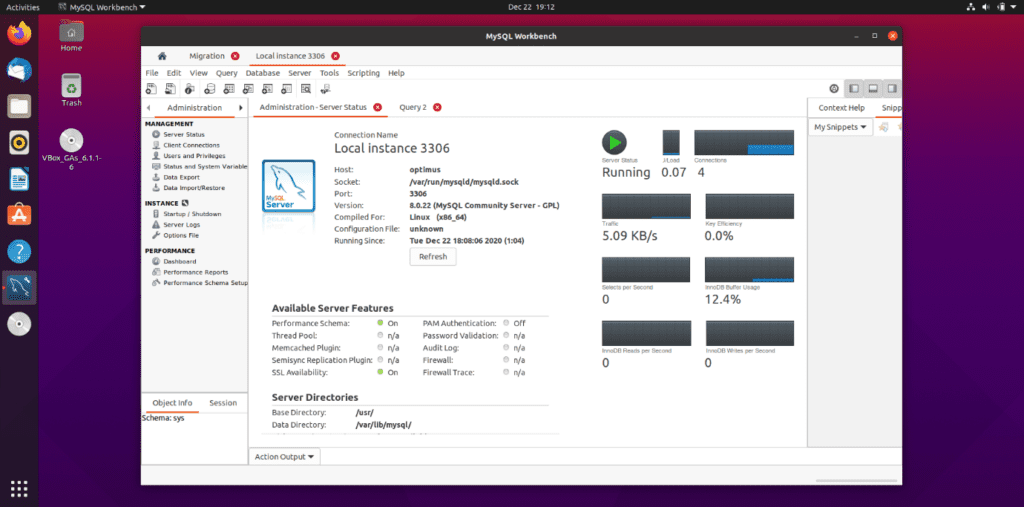 Mysql workbench linux аналог