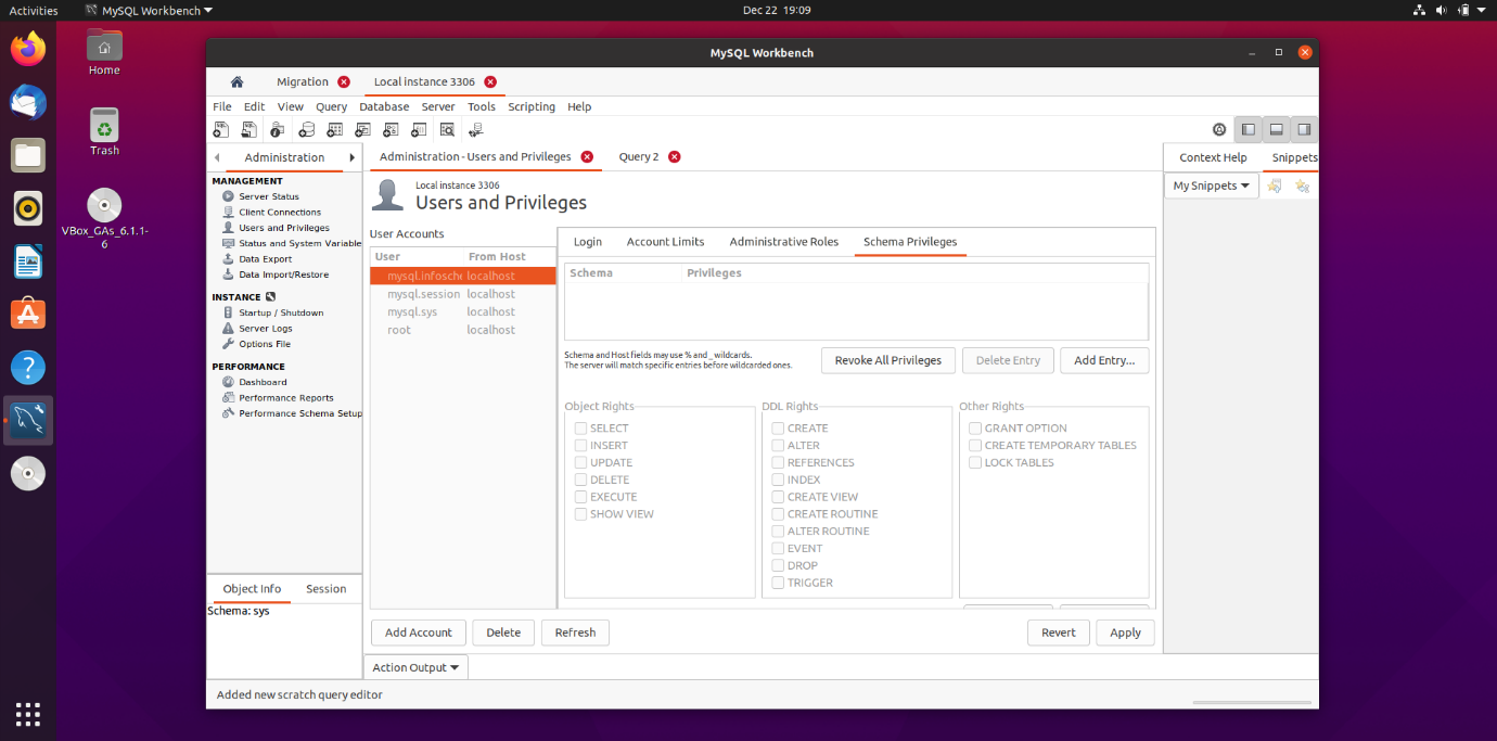 Mysql workbench уроки run vnc server on ubuntu