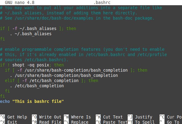 simple guide to create open edit bash profile 7