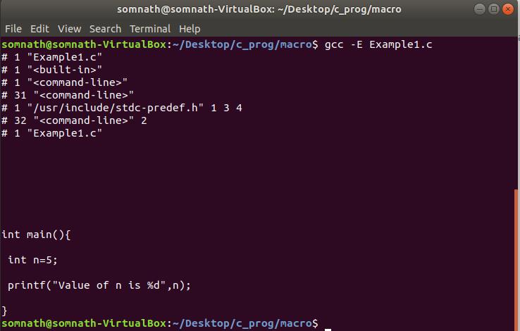 Macro In C Language Linux Hint