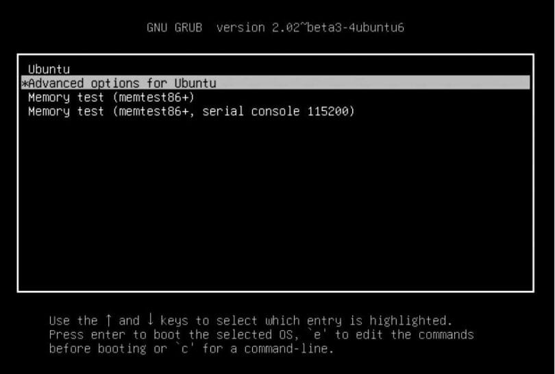 virtualbox ubuntu forgot password