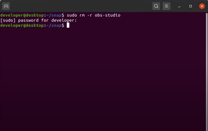 using obs studio command line