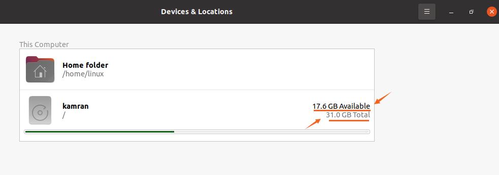  How To Check The Disk Space In Ubuntu 20 04 And 20 10 LaptrinhX