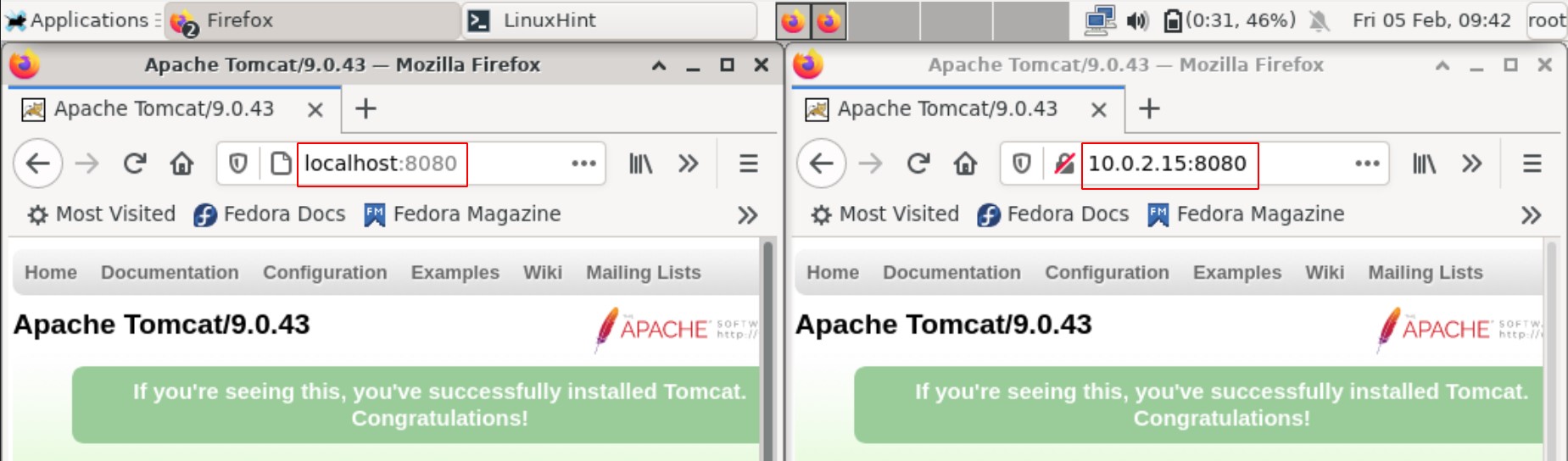 How To Install And Configure Apache Tomcat On Fedora Linux