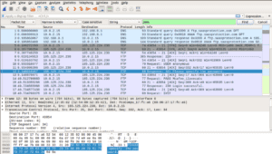 wireshark captures find in packet containing string