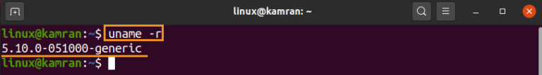 how-to-check-the-linux-kernel-version