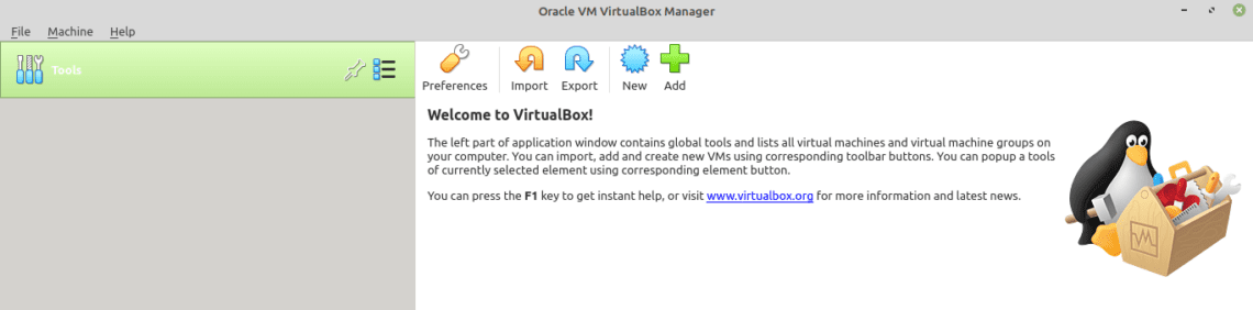 how to use virtualbox on linux mint