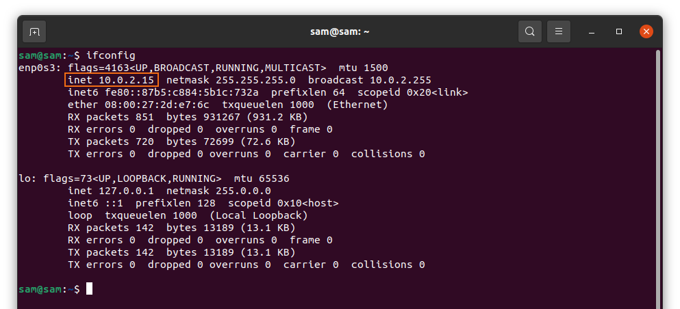 How to find your IP address in Linux?