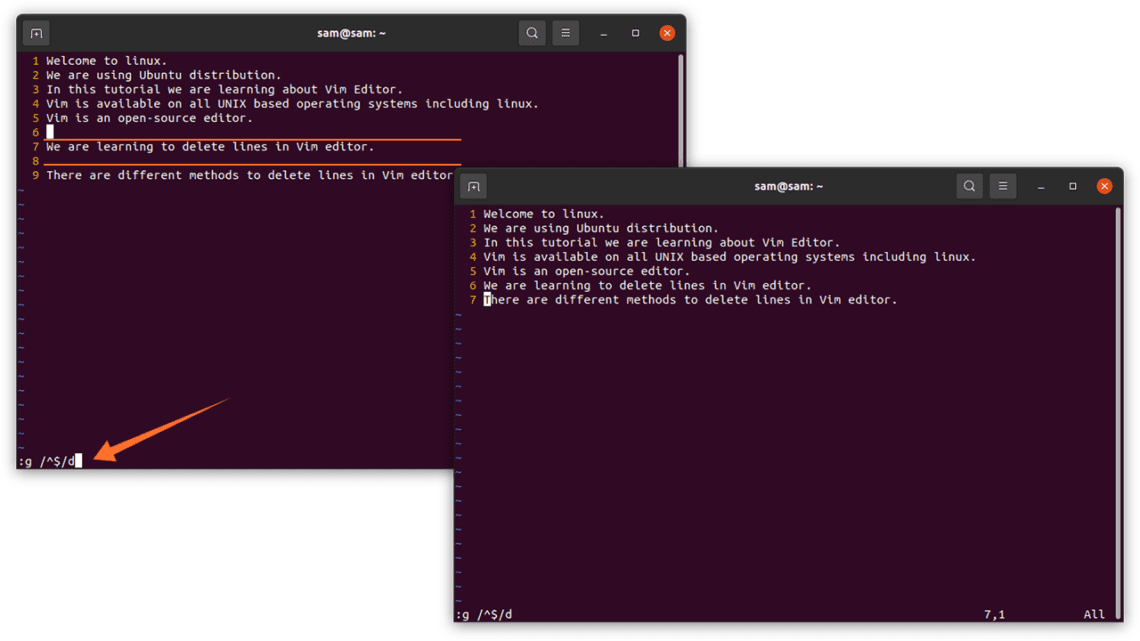 how-to-delete-lines-in-vi-vim